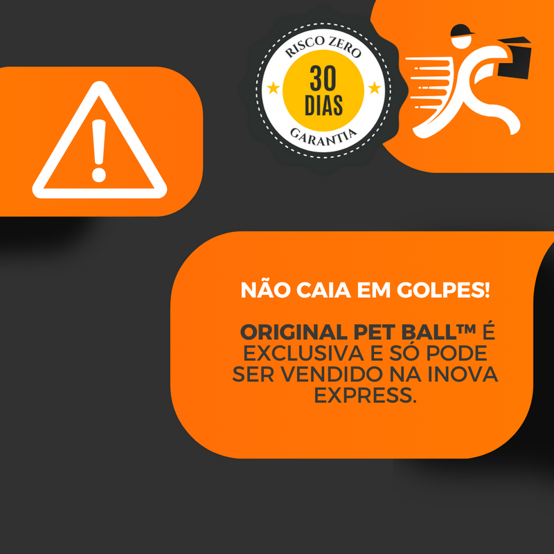 Seu Pet Vai se Divertir e Brincar por Horas - Pet Ball™