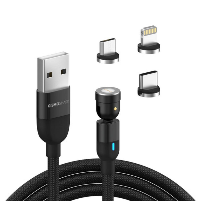 Carregador NanoMagnético 3 Plugs Premium