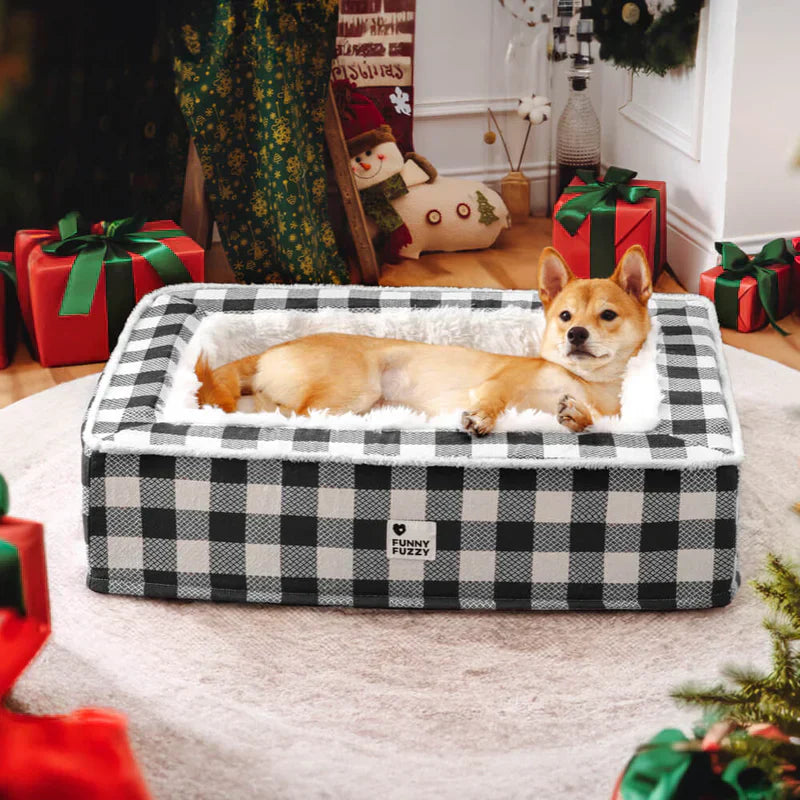 CAMINHA ACONCHEGANTE FUZZY™ - Conforto e Estilo Tartan Para seu Pet + Brinde: Anti Odor [🌟OFERTA EXCLUSIVA HOJE]