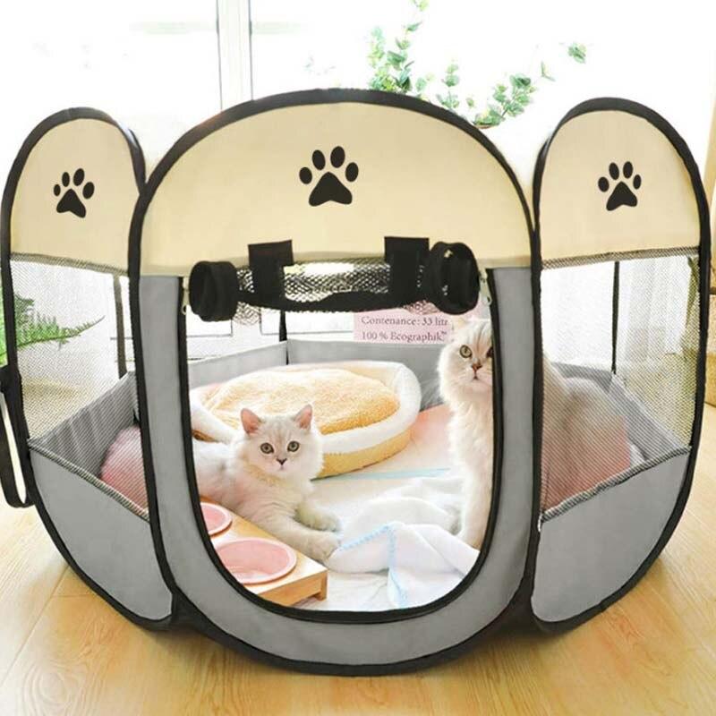 Tenda/Cercadinho Para Animais Portátil Dobrável