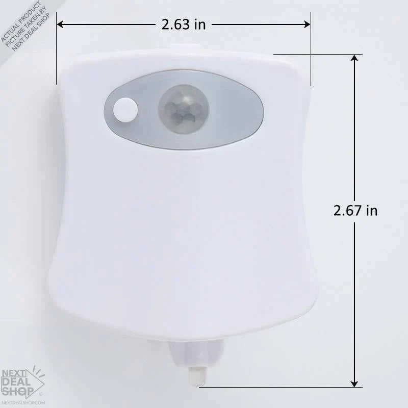 Luz Interna de Vaso Sanitário com Sensor de Movimento - Evite Acidentes Noturnos!