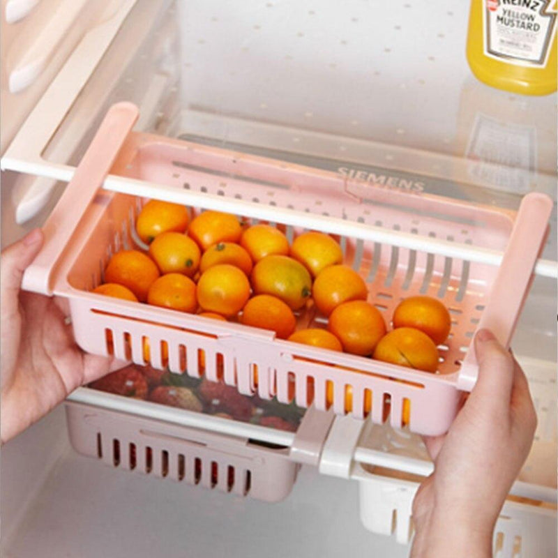 Organizador de Geladeira Universal – Organize Frutas, Legumes e Verduras