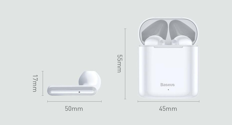 Fones de ouvido W09 TWS sem fio, Bluetooth Inteligente e Controle Touch